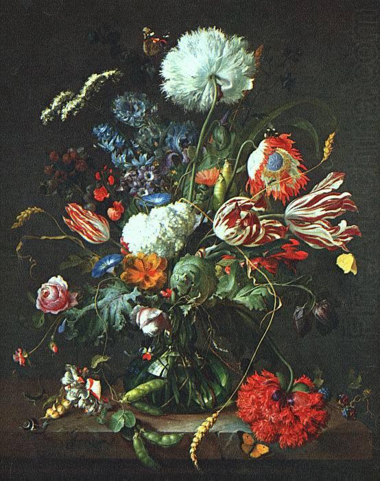 Vase of Flowers, Jan Davidsz. de Heem